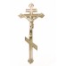 Крест на крышку гроба (золото, серебро) пластиковый